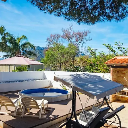 With 3 Bedrooms In With Wonderful Sea View Private Pool Enclosed Garden 100 M From The Beach Denia